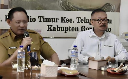 Gubernur Gorontalo Bagi Tugas OPD Rawat Kawasan GORR