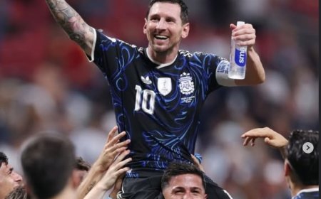 Inggris Kalah Di Semifinal, Suporter Mereka Puji Lionel Messi
