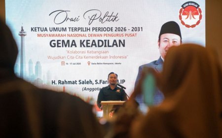 PKS Lantik Rahmat Saleh sebagai Ketua Umum Gema Keadilan, Berikut Ini Daftar Lengkap Pengurusnya