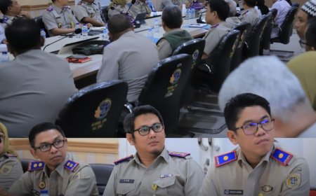 Kantor Pertanahan Kota Palu Hadiri Sosialisasi Tahapan Penilaian Opini Ombudsman RI Tahun 2026