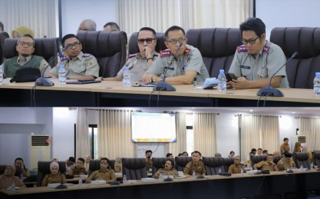 Kepala Kantor Pertanahan Kota Palu Hadiri Rapat Kolaborasi Integrasi Program BSPS dan Sertipikat Tanah Gratis Tahun 2026