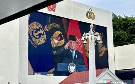 Presiden Sebut Pelantikan Perwira TNI Polri Jadi Awal Pengabdian