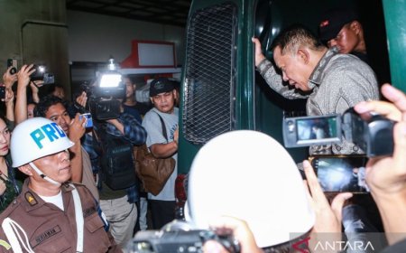 Febrie Adriansyah Dititip di Rutan KPK, Ditempatkan di Ruang Tahanan Biasa