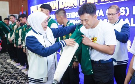 Gubernur Khofifah  Optimistis Jatim Kembali Juara Umum LKS Nasional 2026