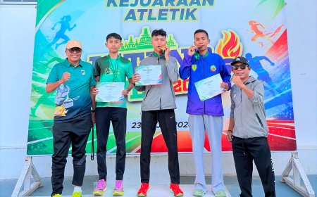 Dua Hari Kejurnas Atletik Jateng Open 2026, Kontingen Sulteng Borong 4 Medali