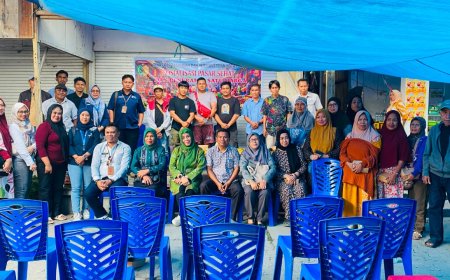 Sosialisasi Pasar Sehat dan Penerapan Satu Harga di Pasar Manonda