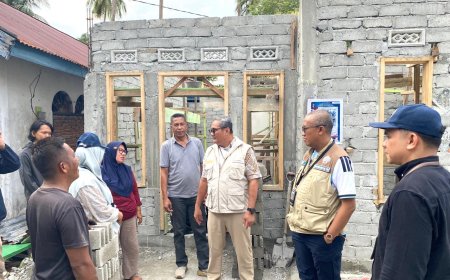 Desa Toini Jadi Percontohan Program Bantuan Rehab Rumah