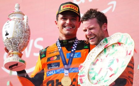 Pebalap McLaren Lando Norris Juara Formula 1 GP Hungaria 2026