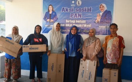 Hawang Salurkan Bantuan untuk UMKM