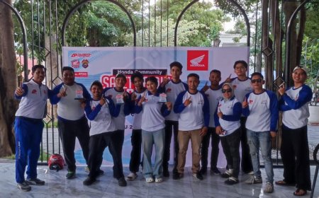 Gelar Kompetisi Safety Riding Advisor Community, Honda Sulteng Siapkan Duta Keselamatan Berkendara ke Tingkat Nasional