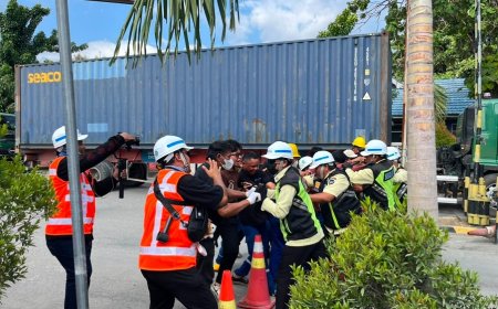 Perkuat Ketangguhan Operasional, Pelindo TPK Pantoloan Uji Efektivitas BCMS melalui Live Exercise ISO 22301