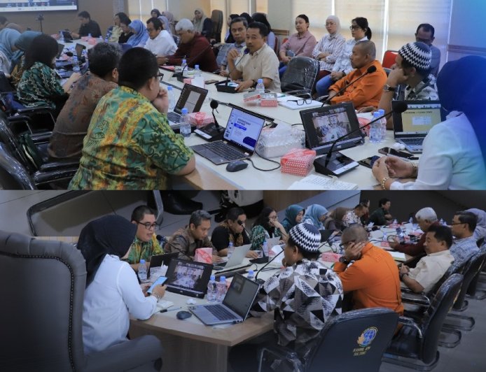 Kantah Kota Palu Ikuti Ekspose Hasil Pemeriksaan Kinerja oleh Irjen Kementerian ATR/BPN
