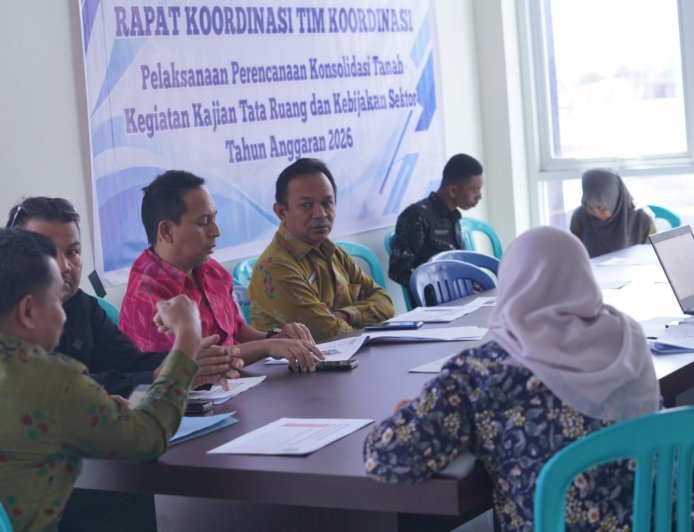 Pemkot dan ATR/BPN Palu Bahas Penataan Kawasan