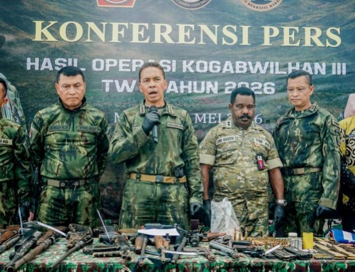 Tni Tembak Mati Seorang Anggota OPM di Pegunungan Bintang