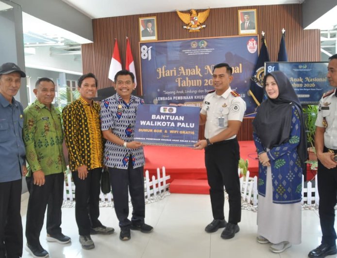 Penyerahan Ijazah Paket A, B, dan C Warnai Peringatan HAN 2026 di LPKA Palu