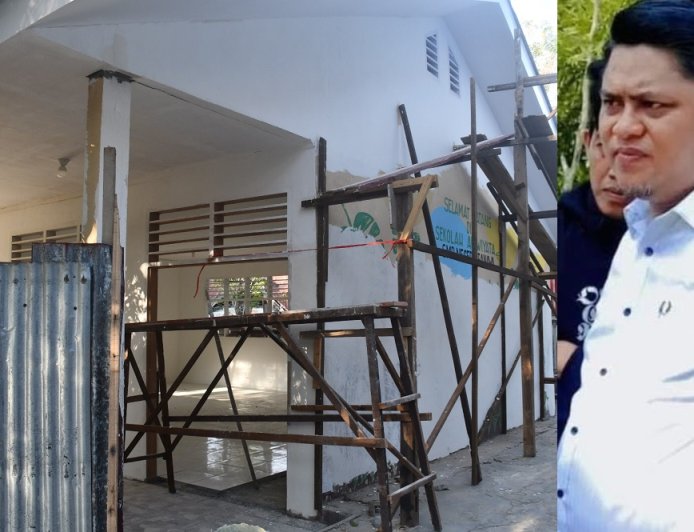Revitalisasi SMP 1 Banawa Diduga Jadi Proyek Keluarga