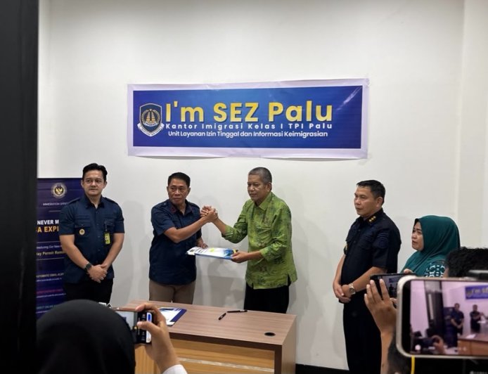 Imigrasi Hadirkan Layanan Keimigrasian di KEK Palu
