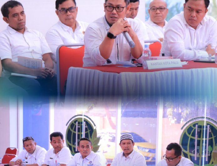 Kantah Kota Palu Ikuti Pengarahan Tenaga Ahli Kementerian ATR/BPN