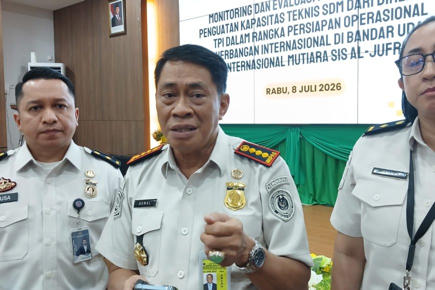 Kakanim Palu Pastikan Imigrasi Siap Dukung Penerbangan Internasional