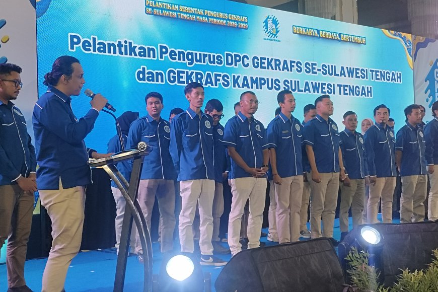 Hasan Abdul Kadir: Gekrafs Harus Jadi Motor Ekonomi Kreatif Sulteng