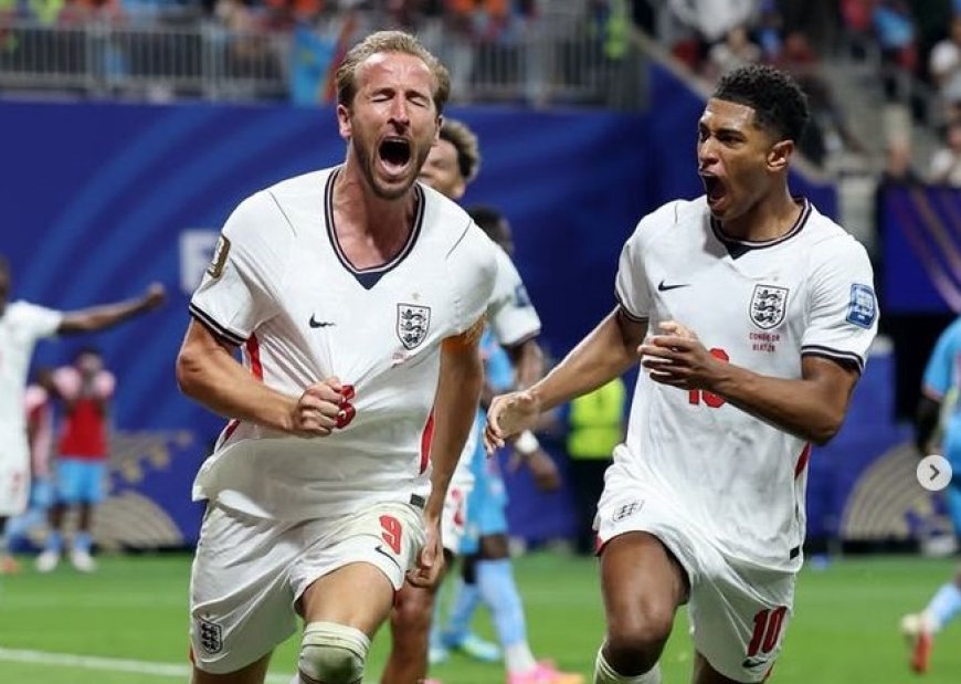 Harry Kane Cetak Brace, Inggris Menang Dramatis 2-1 Atas Kongo