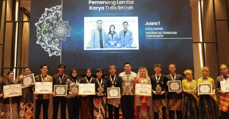 Karya Limiah Mahasiswa UTY Juara Pertama LKTI Nasional Yang Digelar IMIP 2026