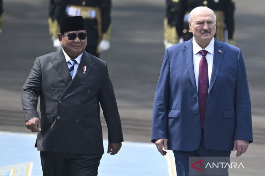 Presiden Belarus Optimistis Ekonomi Indonesia Terus Tumbuh