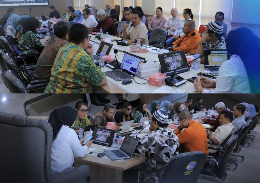 Kantah Kota Palu Ikuti Ekspose Hasil Pemeriksaan Kinerja oleh Irjen Kementerian ATR/BPN