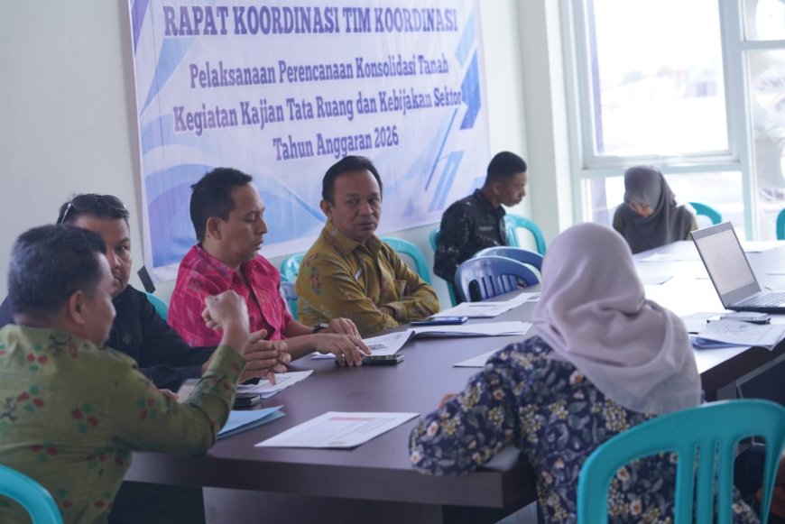 Pemkot dan ATR/BPN Palu Bahas Penataan Kawasan