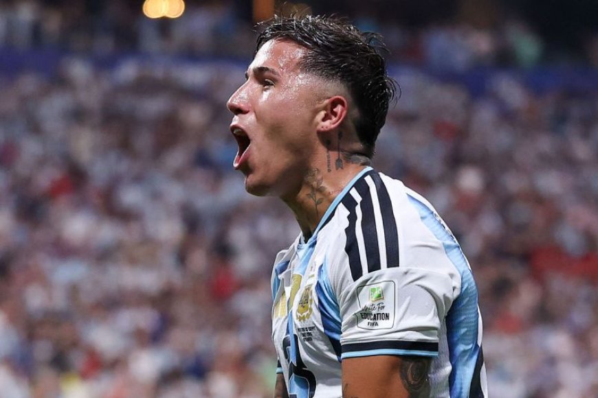 Enzo Fernandez Lega Bisa Kembali Cetak Gol di Piala Dunia
