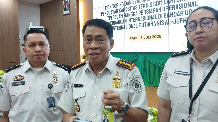 Kakanim Palu Pastikan Imigrasi Siap Dukung Penerbangan Internasional
