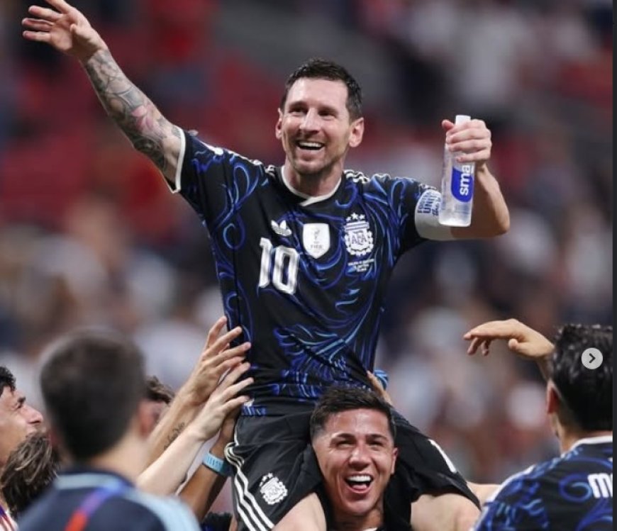 Inggris Kalah Di Semifinal, Suporter Mereka Puji Lionel Messi