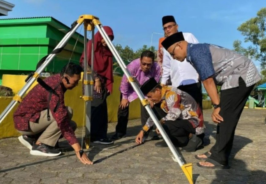 Kemenag Kepri Ajak Umat Islam Cek Ulang Arah Kiblat Secara Mandiri