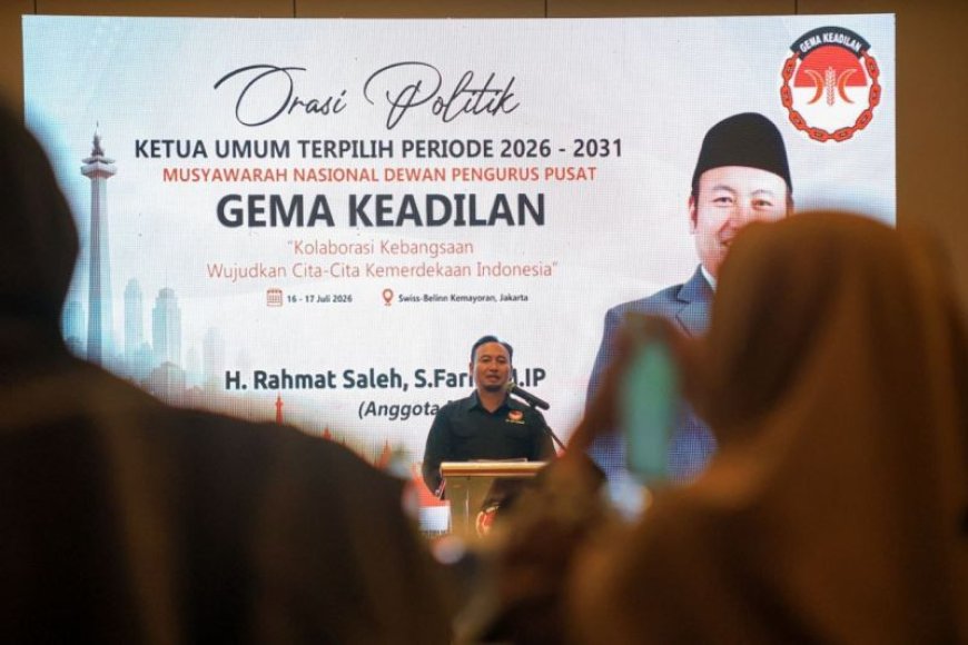 PKS Lantik Rahmat Saleh sebagai Ketua Umum Gema Keadilan, Berikut Ini Daftar Lengkap Pengurusnya