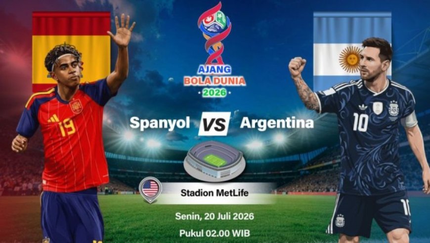 Babak Pertama Antara Spanyol Lawan Argentina Berakhir Tanpa Gol