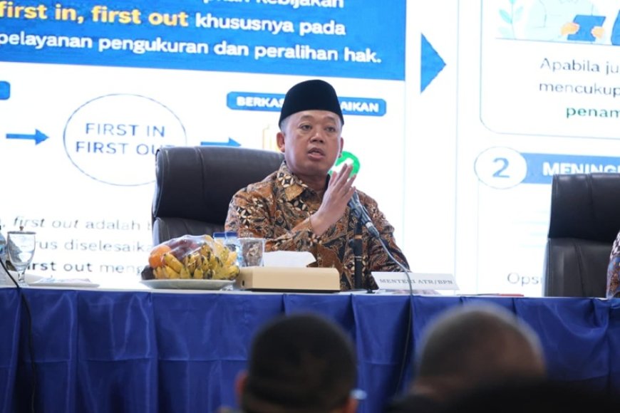 Kumpulkan Jajaran BPN dan Kantah se Jatim, Menteri Nusron Tekankan Transformasi Layanan Untuk Menempatkan Rakyat sebagai Raja