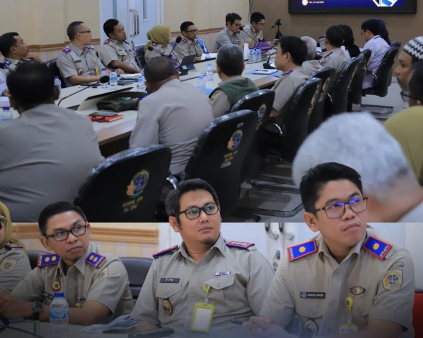 Kantor Pertanahan Kota Palu Hadiri Sosialisasi Tahapan Penilaian Opini Ombudsman RI Tahun 2026