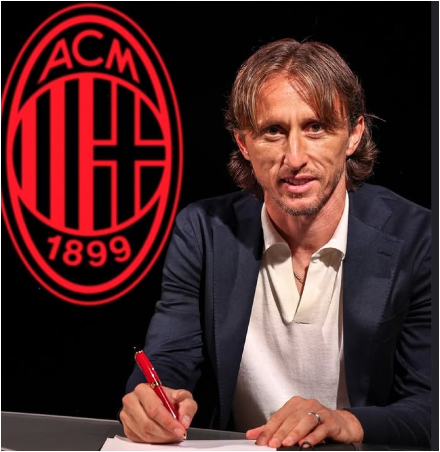 AC Milan Perpanjang Kontrak Luka Modric hingga 2027