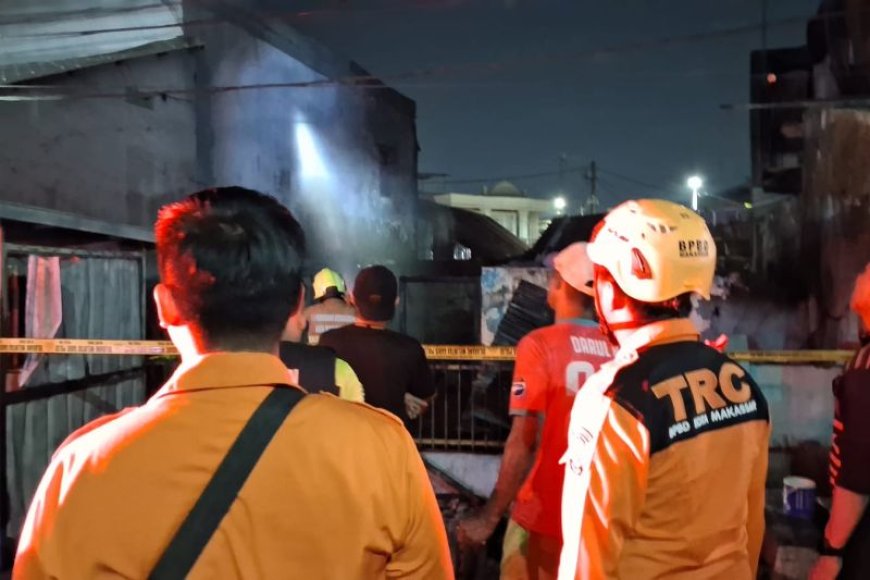 Kebakaran di Makassar Mengakibatkan Dua Orang Meninggal Dunia