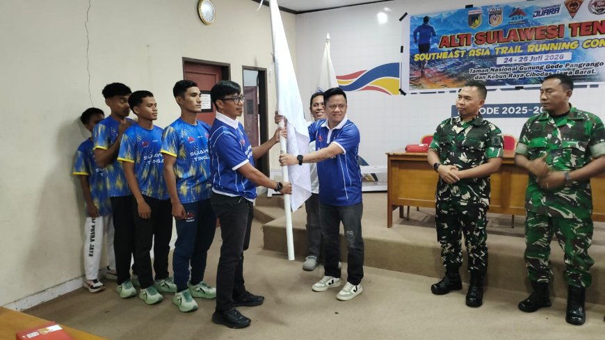 KONI Sulteng Lepas Atlet Lari Trail Sulteng ke Kejuaraan Asia Tenggara
