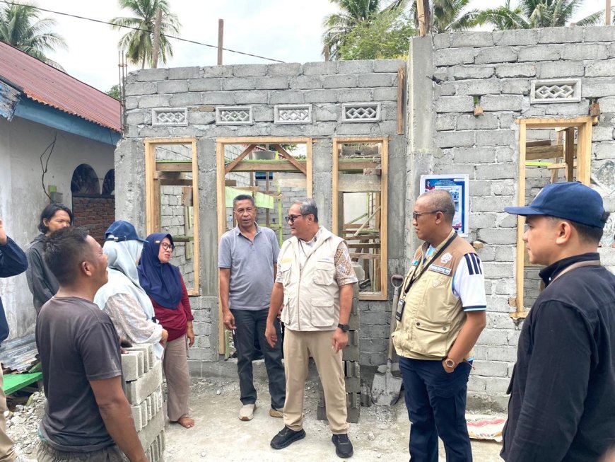 Desa Toini Jadi Percontohan Program Bantuan Rehab Rumah
