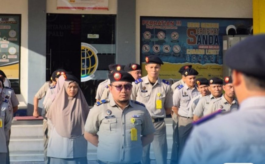 Apel Pagi, ASN Kantah Diingatkan Disiplin dalam Memberikan Pelayanan
