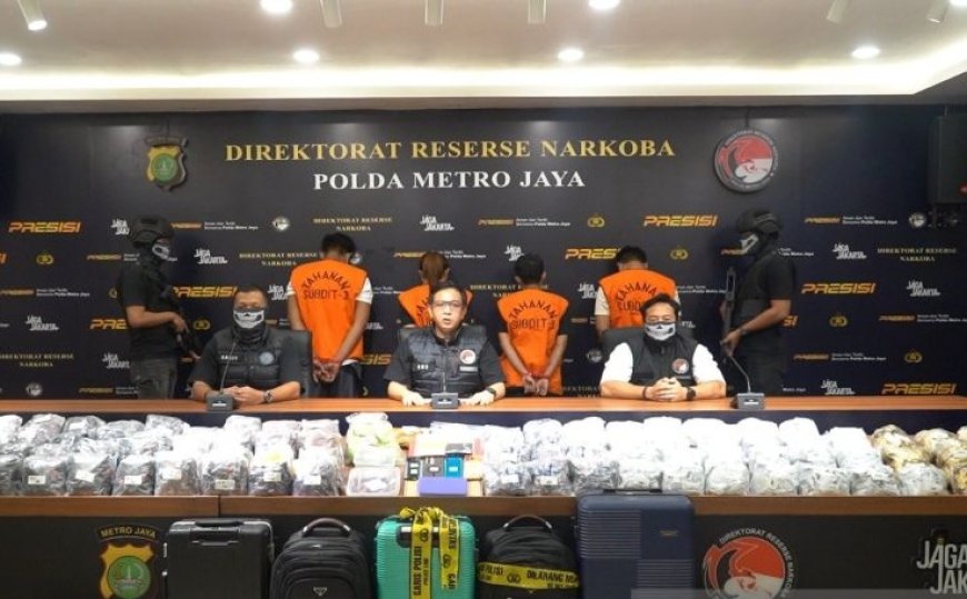 Polda Metro Jaya Ungkap Kasus Ribuan Cartridge Etomidate di Dua Lokasi