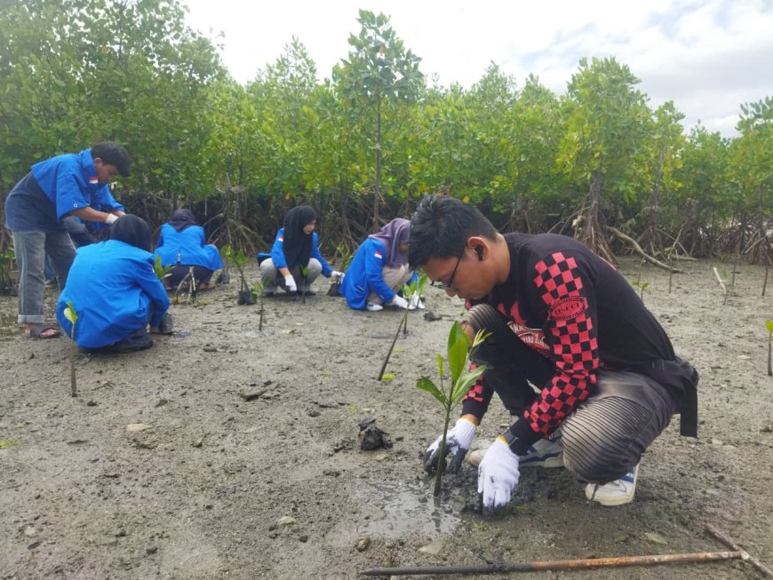Honda Sulteng Peduli: Gelar Aksi Tanam Mangrove dan Bersihkan Pesisir Pantai