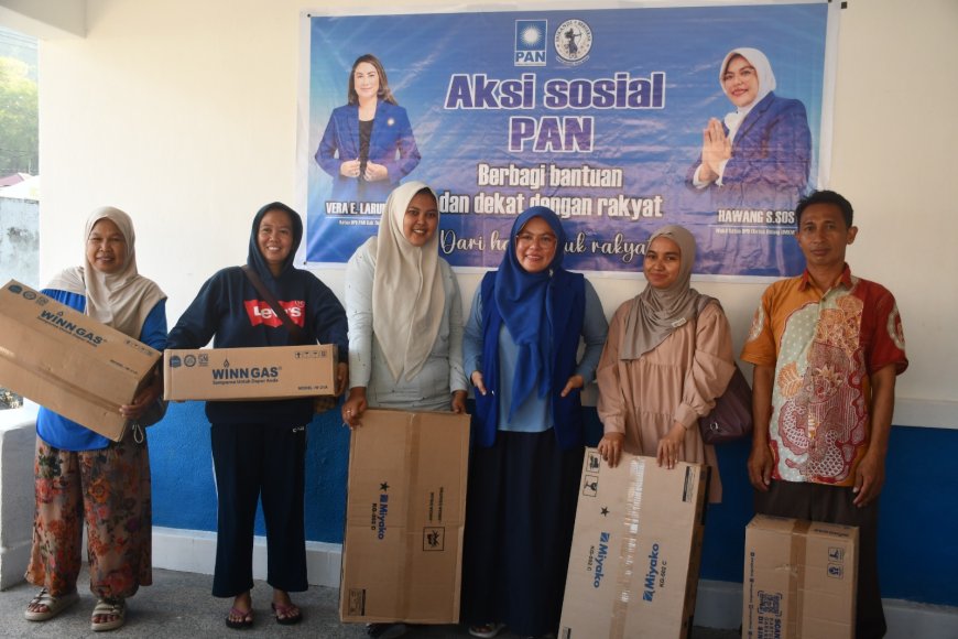 Hawang Salurkan Bantuan untuk UMKM