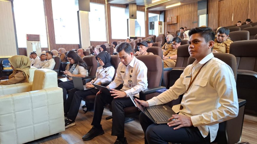 Sekdakot Pimpin Rapat Sinkronisasi Program MBG