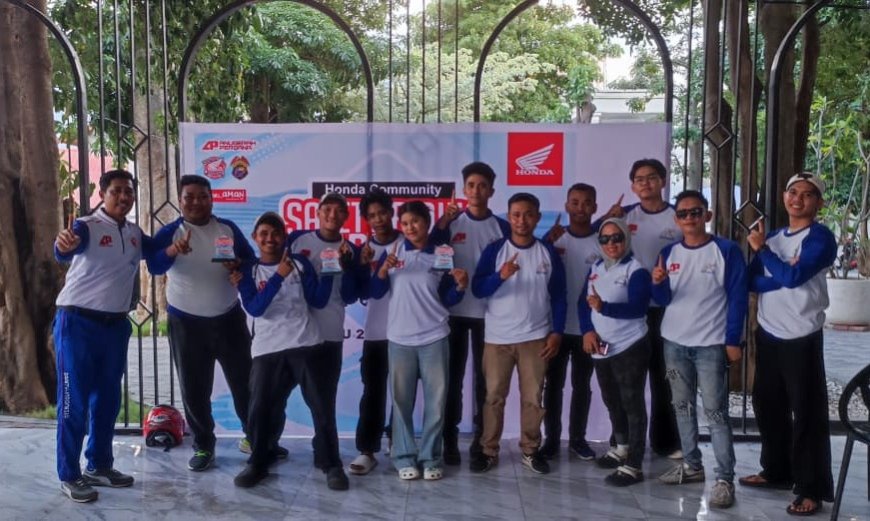 Gelar Kompetisi Safety Riding Advisor Community, Honda Sulteng Siapkan Duta Keselamatan Berkendara ke Tingkat Nasional