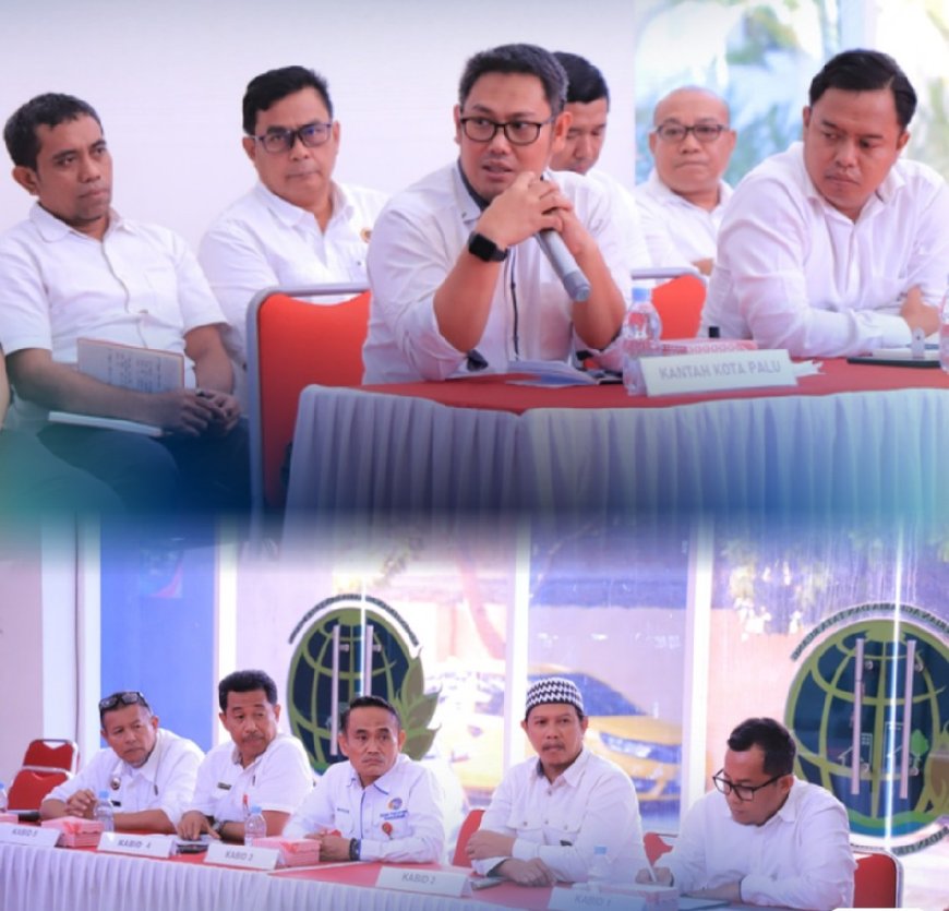 Kantah Kota Palu Ikuti Pengarahan Tenaga Ahli Kementerian ATR/BPN
