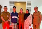 Hadianto Bantu Korban Yang Kios dan Motornya Terbakar