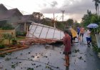 Lima Rumah Warga di Sigi Rusak Ditiup Angin Kencang
